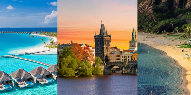 10 destinos románticos del mundo | destinos turísticos | Praga | Venecia | París | Praga | Maldivas | Tokio | Toscana | Nueva York | Hawai | Bali | VAMOS