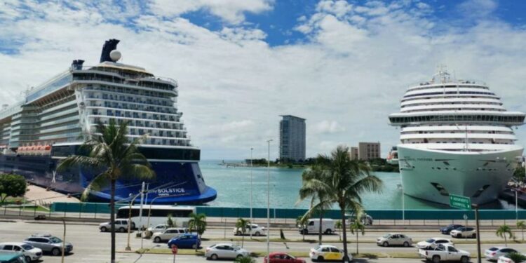 Disminuyó drásticamente el suministro de agua a cruceros