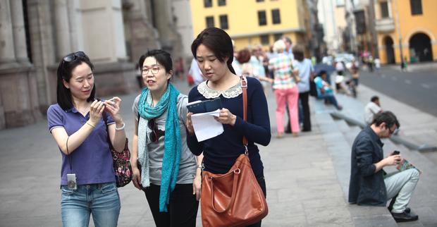 Turistas de diferentes países llegan en cruceros y uno de los destinos para full days es el Centro de Lima. (Foto: GEC)