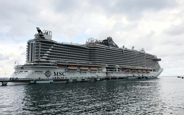 Agencia de salud estadounidense reprueba condición sanitaria de crucero perteneciente a MSC