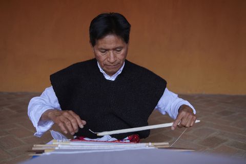 la artesanía del desfile de dior en méxico
