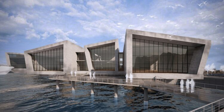 AGP presentó el proyecto de terminal de cruceros y catamaranes del Puerto de Ushuaia