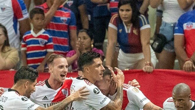 Cómo le fue a River en sus últimos cinco viajes a Brasil
