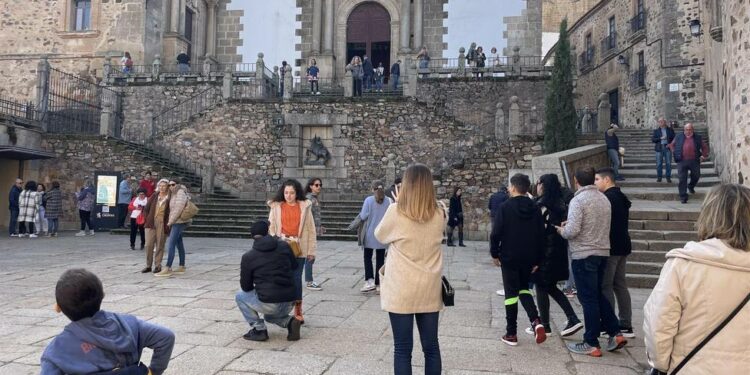El primer trimestre del 2023 ha sido el mejor en términos de turismo en la historia de la ciudad - Cáceres