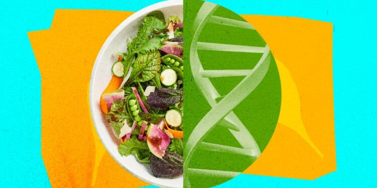 Esta es la primera ensalada 'editada' genéticamente