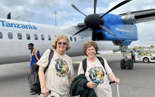 Estas dos mejores amigas de 81 años decidieron recorrer el mundo juntas