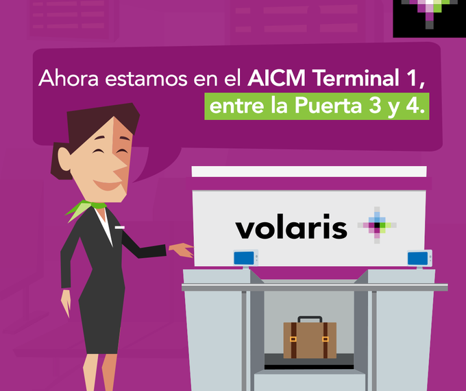 Volaris inaugura mostradores de última generación en AICM