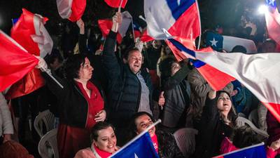 La derecha se impuso en la elección de Consejo Constitucional en Chile. (Foto: Cristóbal Olivares/Bloomberg)