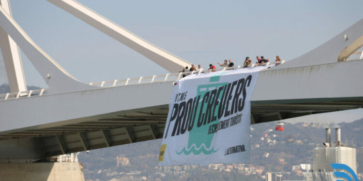 Identificados miembros de la CUP por una acción en el Puerto de Barcelona