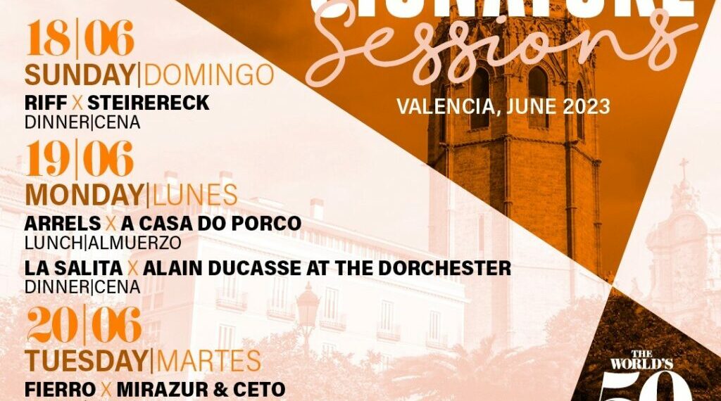 La alta gastronomía se da cita en junio en València con las experiencias gastronómicas más exclusivas