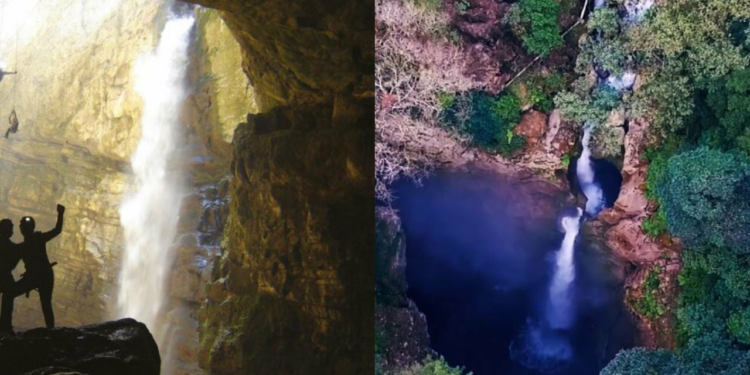 La maravilla natural de Veracruz que esconde una cascada dentro de una cueva