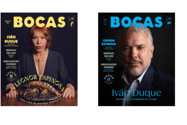 La nueva cara de Bocas tiene a Leonor Espinosa y a Iván Duque