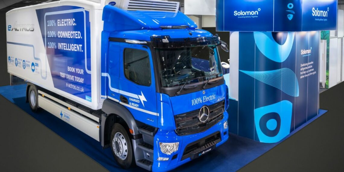 Mercedes-Benz Trucks presenta el demostrador eléctrico refrigerado eActros en PortalAutomotriz.com