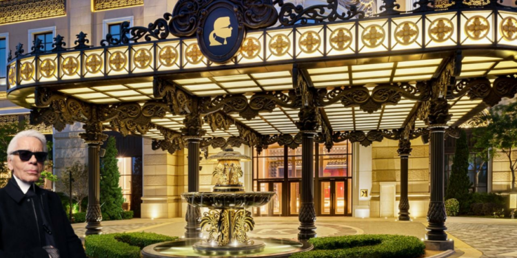 Moda y arquitectura: Así será el primer Hotel de Karl Lagerfeld en China