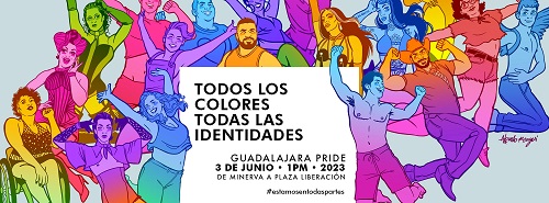 Guadalajara se prepara para la marcha de la Diversidad. Pride 2023
