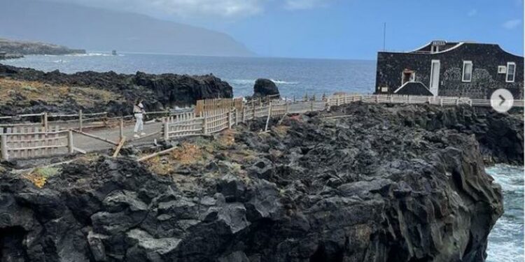 Paz Padilla deja huella en El Hierro