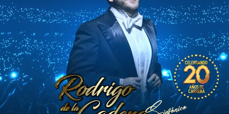 Festejará Rodrigo de la Cadena, su 20 aniversario en el Teatro Metropolitan