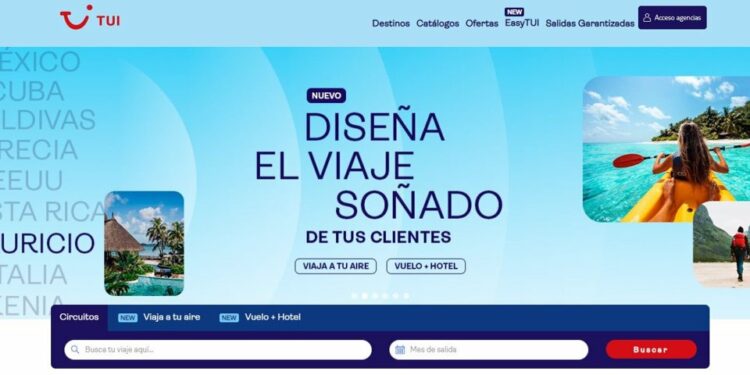 TUI potencia y lanza la reserva de paquetes dinámicos a través de su página web
