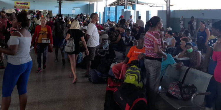 Terminal de Villanueva, en La Habana Vieja.