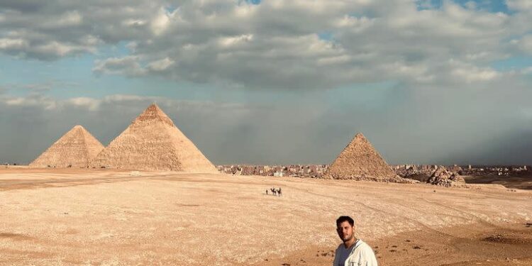Gerardo Berra, dueño de Turismo Felgueres, en Egipto