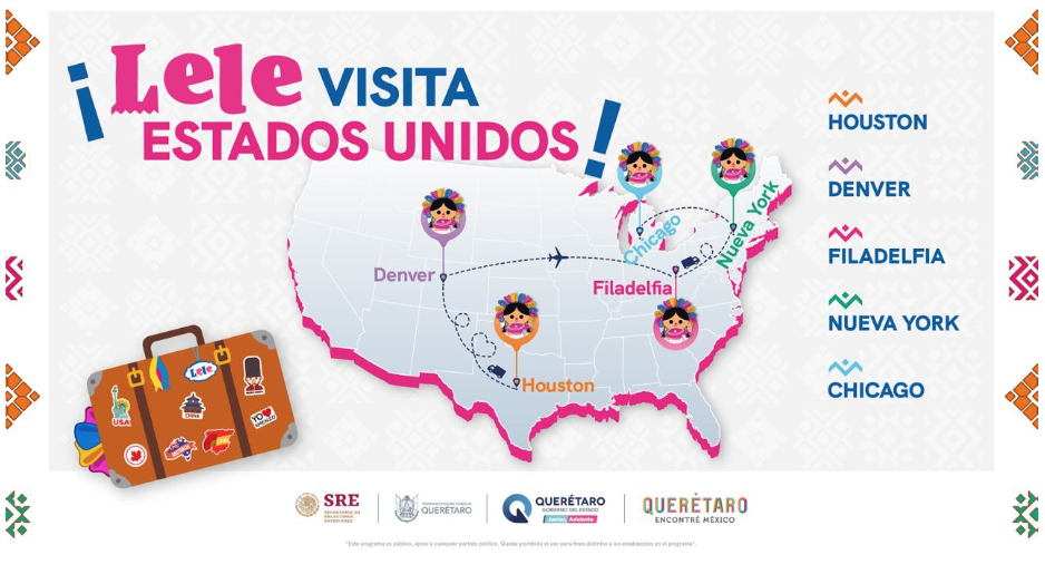 Promoverá Lelé el turismo y la cultura en Estados Unidos