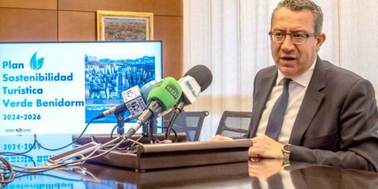 ‘Verde Benidorm’ es uno de los 12 proyectos incluidos en el Plan Nacional de Turismo 2023 y logra 5,5 millones de financiación