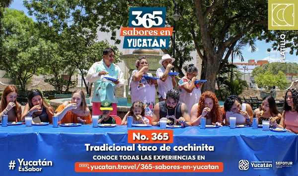 Con el emblemático platillo tradicional, concluyo el festival de los 365 sabores de Yucatán