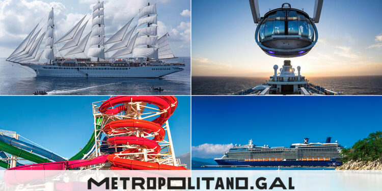 Con miradores de récord y toboganes de vértigo: así son los cruceros que atracarán en Vigo este verano