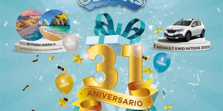 Se rifará un automóvil y 30 viajes dobles para festejar los 31 Años de ODAPAS Tecámac