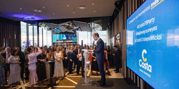 Costa Cruceros celebra su 75 aniversario