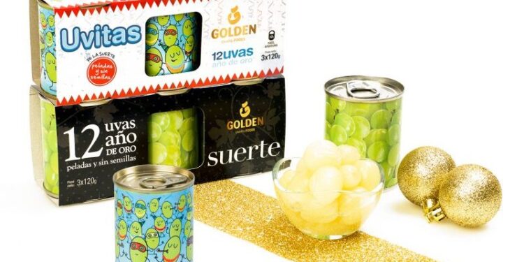Las 12 uvas de Golden Foods te acompañan esta Nochevieja