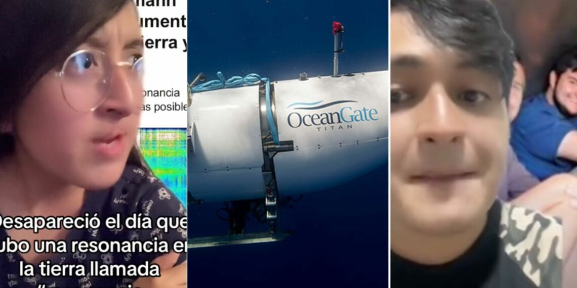 En redes sociales, sigue la incógnita sobre qué ocurrió con el submarino desaparecido y sus pasajeros, dando paso a las más diversas teorías en Twitter y en TikTok.
