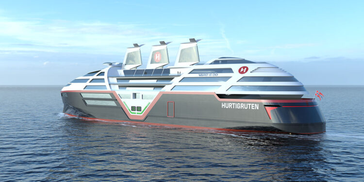Hurtigruten apuesta por cruceros sostenibles más pequeños