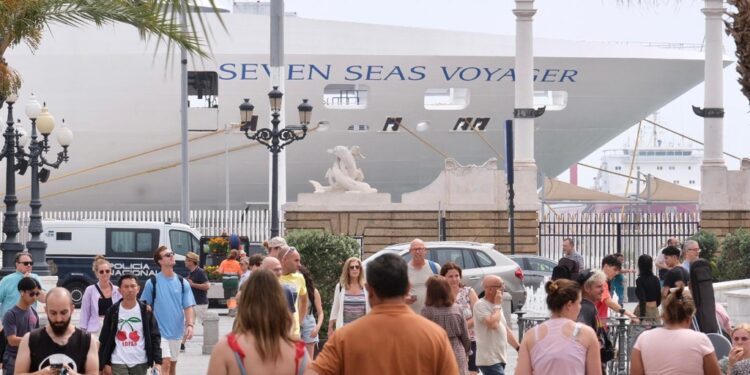El turismo de cruceros en Cádiz supera las cifras prepandemia y se acerca a un récord histórico