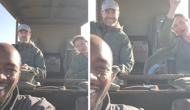 Ludwika Paleta y Emiliano Salinas de safari por África