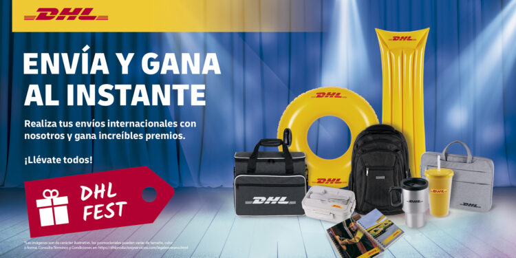 DHL Express premia a sus clientes con la Campaña “ENVÍA Y GANA AL INSTANTE”