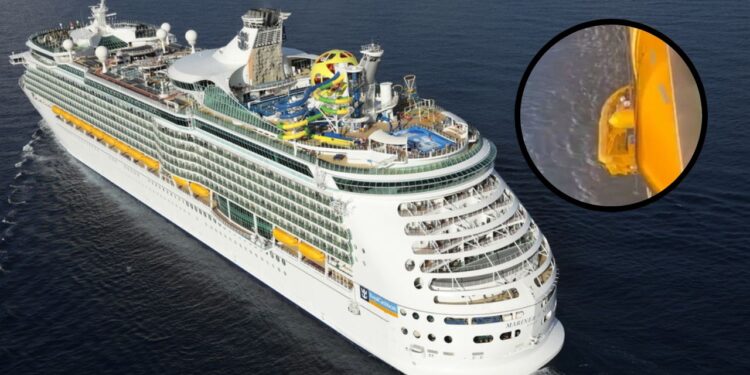 imagen de VÍDEO: Pasajera cae desde un