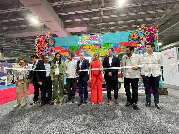 Nayarit intensifica promoción turística en World Travel Expo-Miami