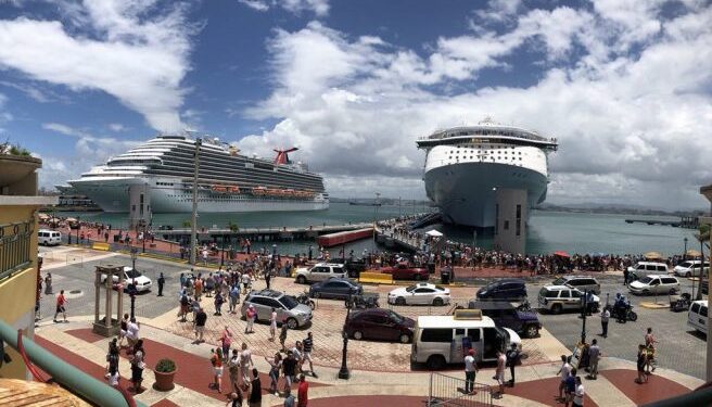 Número de cruceros que visitó Puerto Rico aumenta 158% en último año fiscal