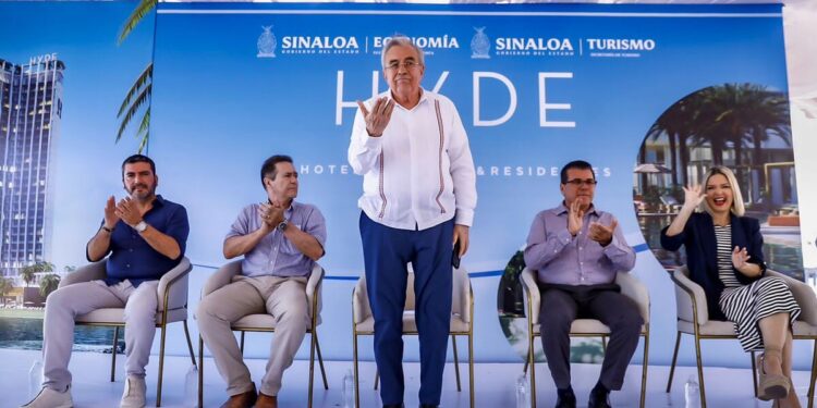 Rocha coloca la primera piedra del hotel Hyde en Mazatlán Grupo Milenio