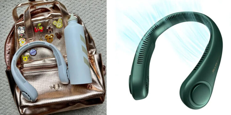 Mi ventilador para cuello favorito, “te salva la vida” y está en oferta por US$31