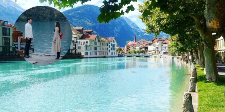 Netflix popularizó este hermoso pueblo suizo gracias a sus paisajes boscosos