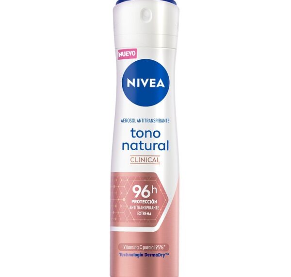 Nuevo Nivea Clinical Tono Natural, 96 horas de protección extrema que ayudan a recuperar el tono