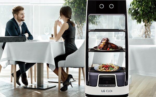 LG   redefine el servicio al cliente con el nuevo robot de servicio LG CLOi