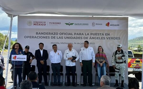Ángeles Verdes incrementa su presencia en Michoacán con 12 nuevas unidades vehiculares