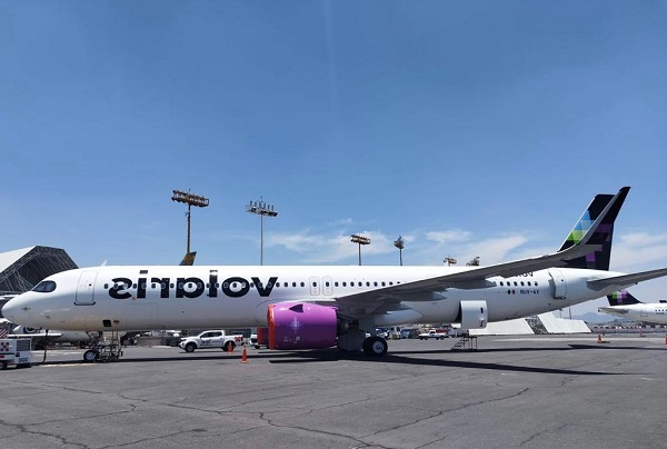 Volaris da la bienvenida a su avión 124