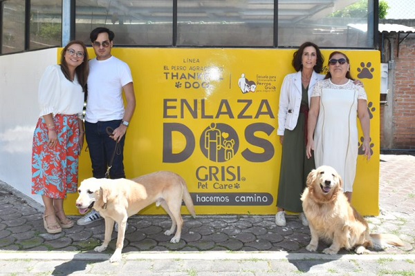 “EnlazaDos, Juntos Hacemos el Camino”, la campaña de Thankful Dog (El Perro Agradecido) para apoyar el entrenamiento de perros guía para ciegos