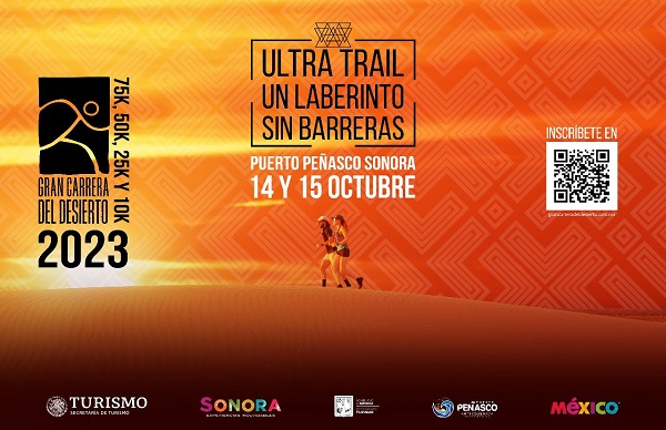 Gran Carrera del Desierto de Sonora 2023, una competencia e «Ultra Trail» única en su tipo