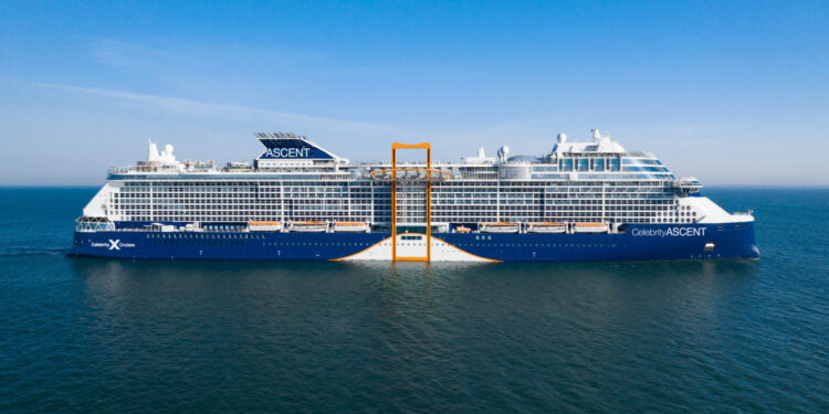 Celebrity Cruises estrenará crucero: CELEBRITY ASCENT