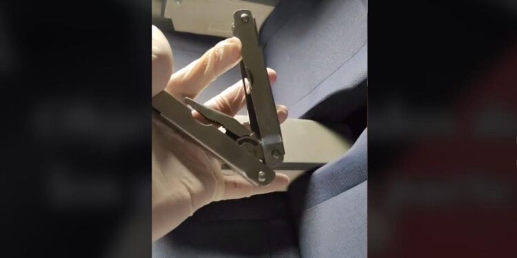 "No te dejan entrar con eso"